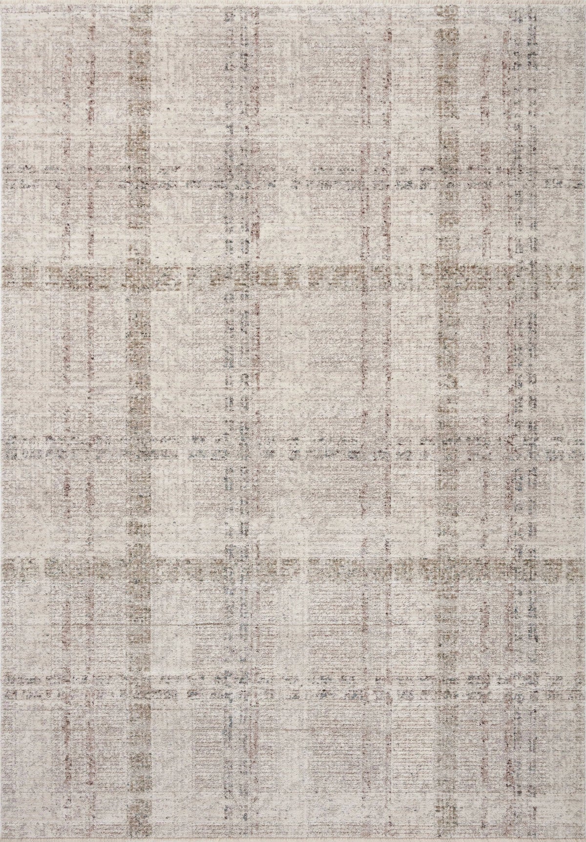 Angela Rose x Loloi 5'3" 7'6" Ivory Ember EMB-04 Area Rug